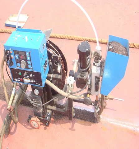 Traktor Las Tangki Bawah Ke Atas untuk Konstruksi Tangki Minyak Mentah